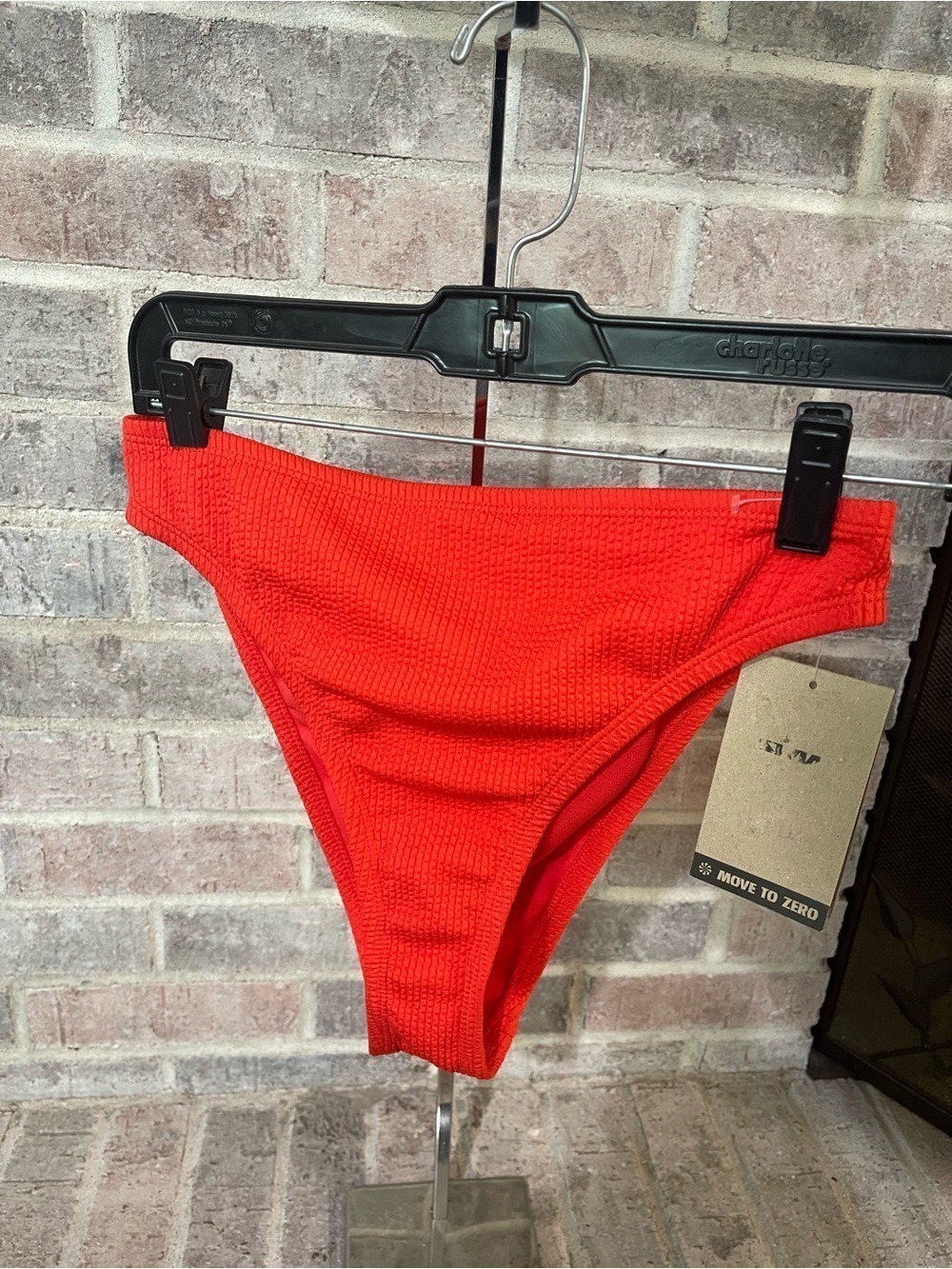 Nike Red High-Neck Bikini Set - Picture 4 of 8